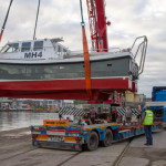 Loading Boat on to Lorry