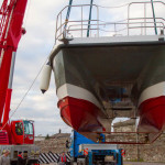 Lifting Double Hull Boat