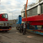 Transporting the boat