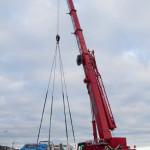 East Cork Crane Hire working at Penrose Quay